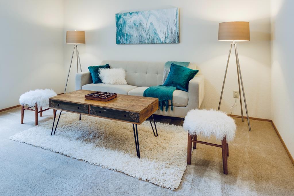dicas para harmonizar o piso: tapetes e decorações